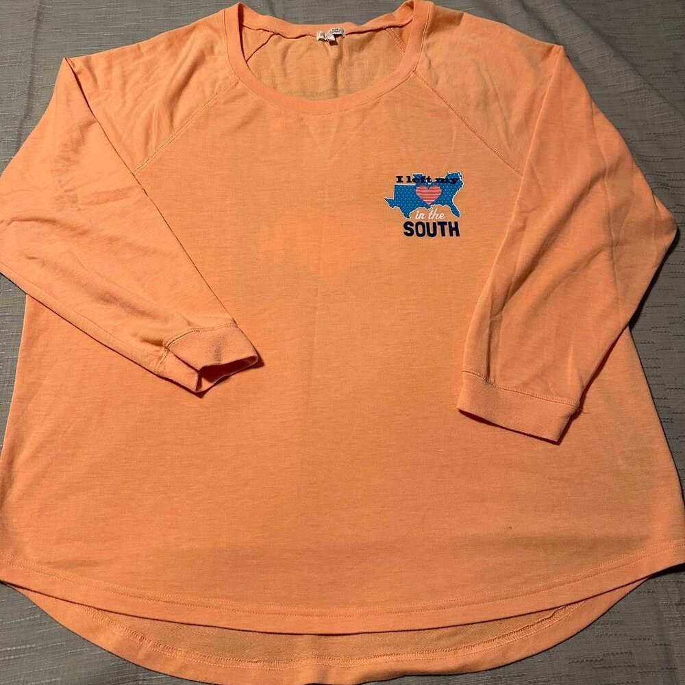 Red Camel  "The way home is always south" Long Sleeve Tshirt 3X